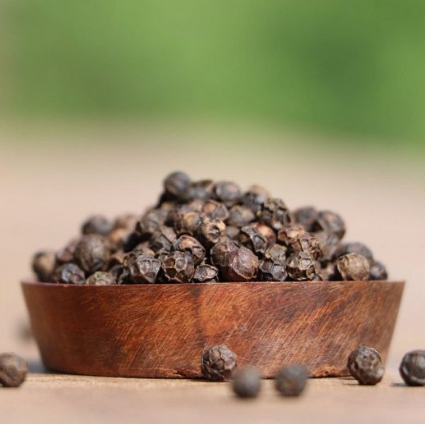 Kampot Black Whole Peppercorns - 50g Recycled Paper Pouch