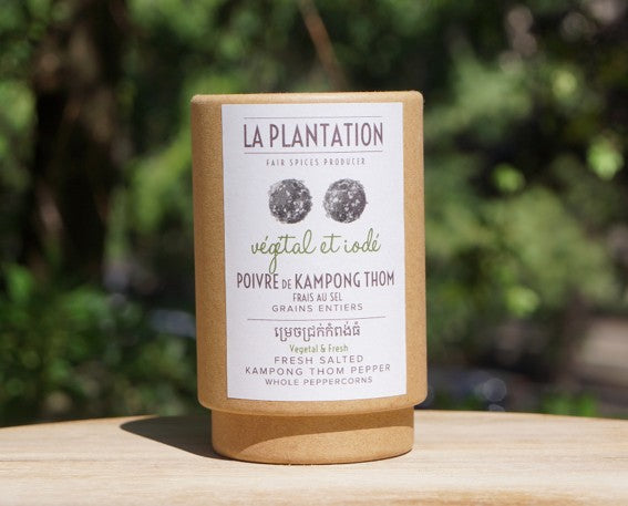 Salted Kampong Thom Peppercorns - 50g Tube