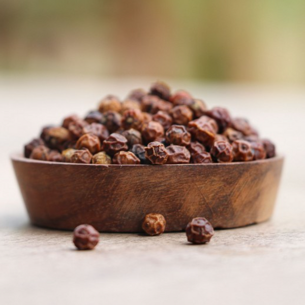 Kampot Red Whole Peppercorns - 50g Recycled Paper Pouch